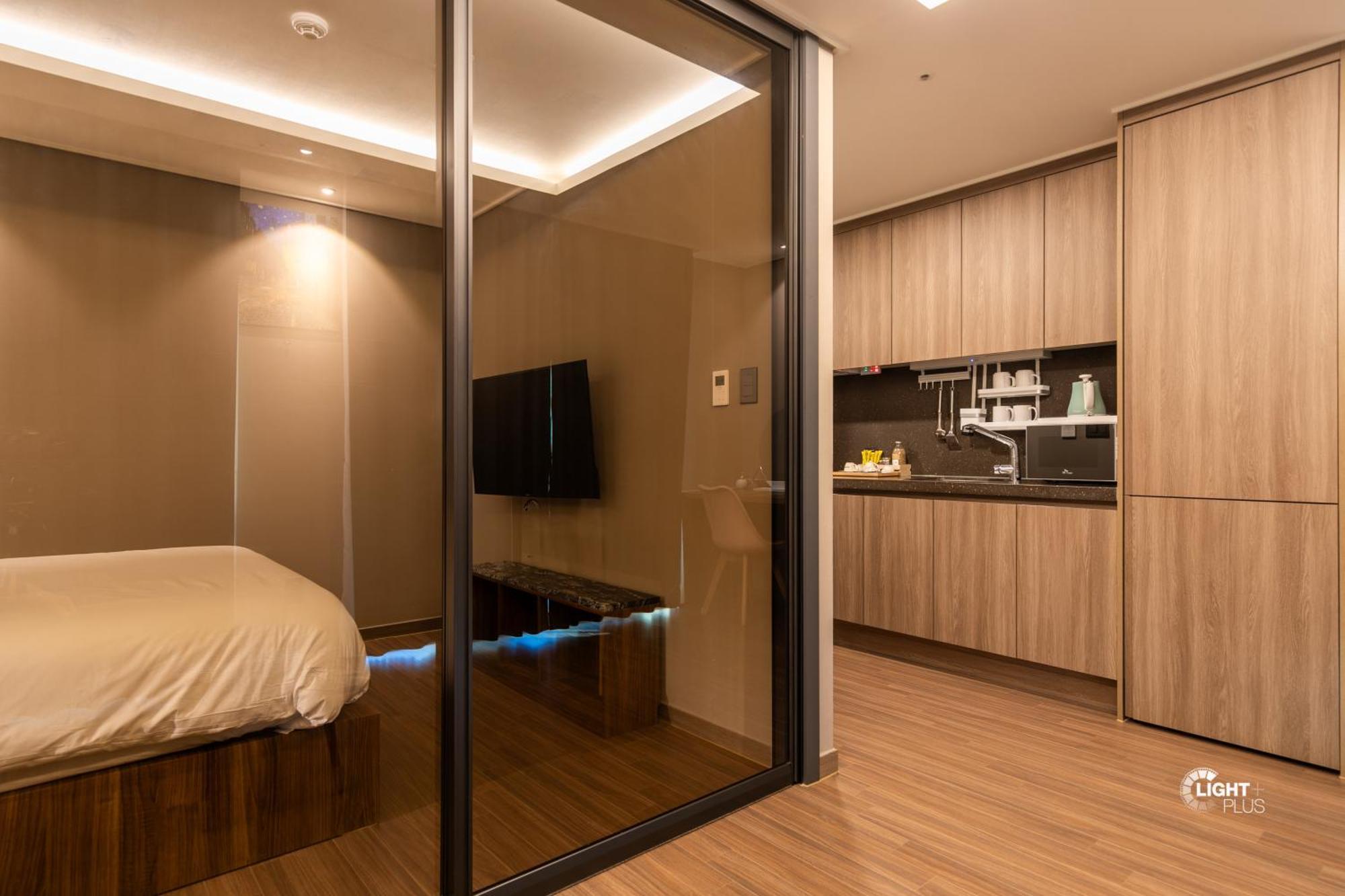 Hera Haeundae Beach Premium Ocean View # Sea View Busan Exteriör bild