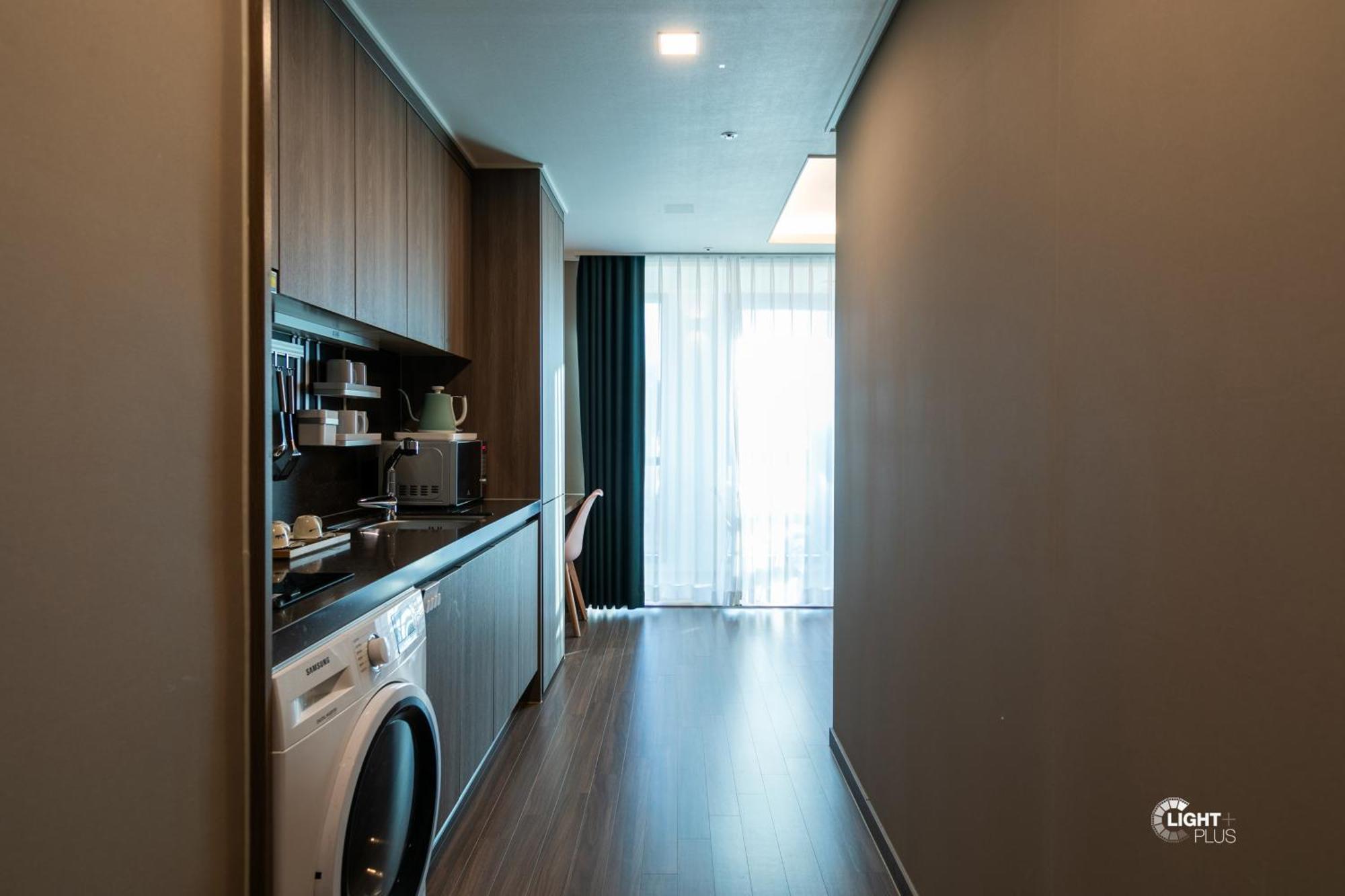 Hera Haeundae Beach Premium Ocean View # Sea View Busan Exteriör bild
