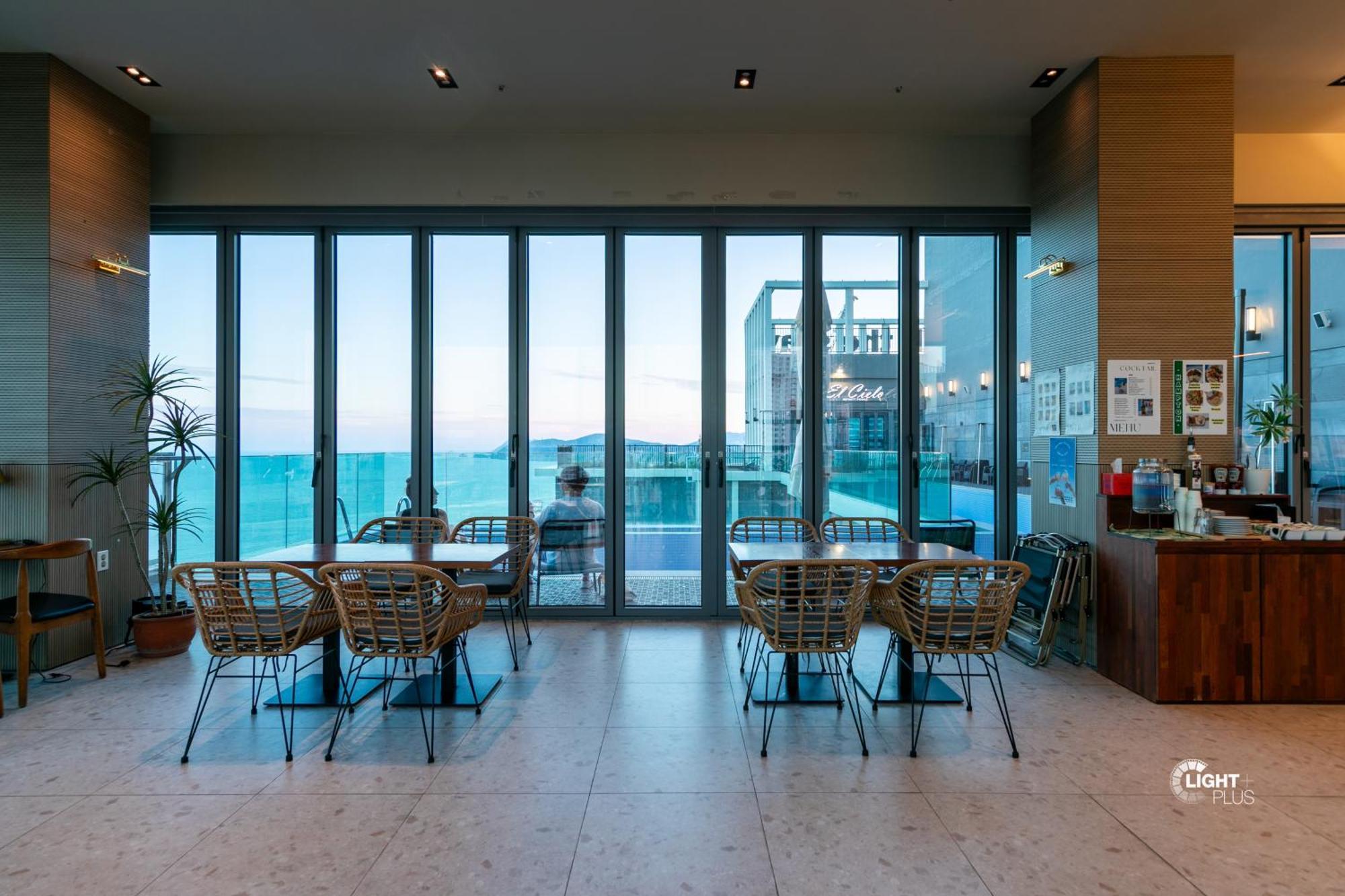 Hera Haeundae Beach Premium Ocean View # Sea View Busan Exteriör bild