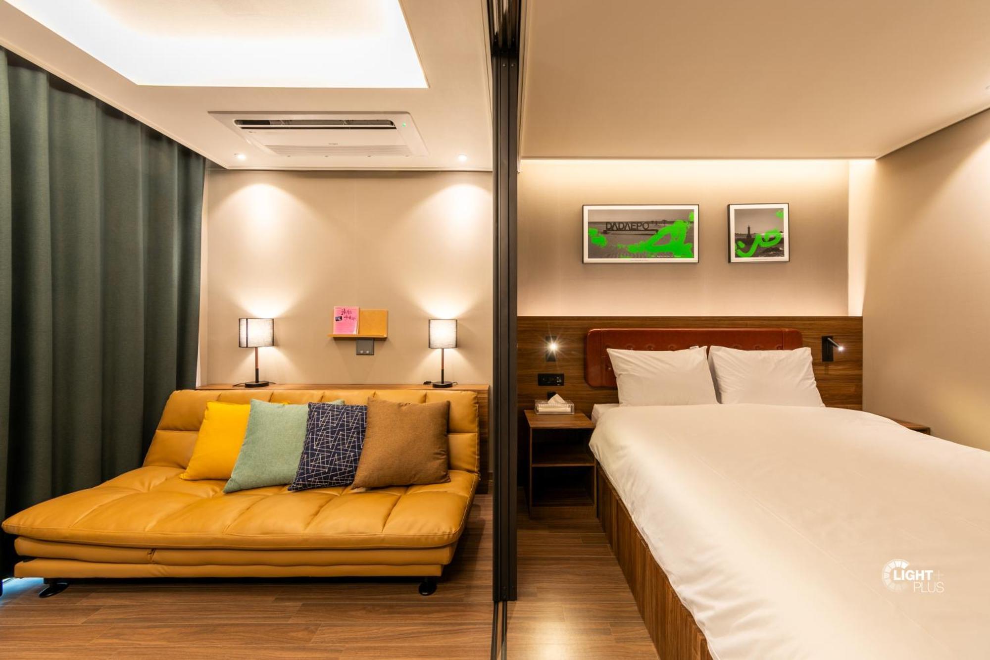 Hera Haeundae Beach Premium Ocean View # Sea View Busan Exteriör bild