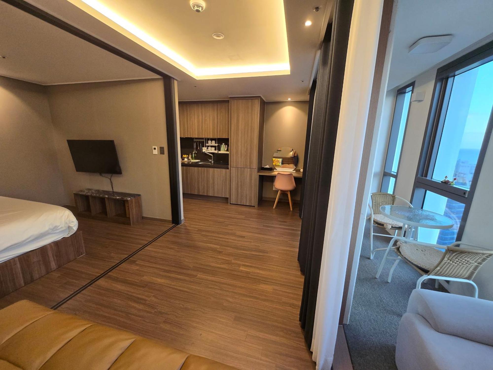 Hera Haeundae Beach Premium Ocean View # Sea View Busan Exteriör bild