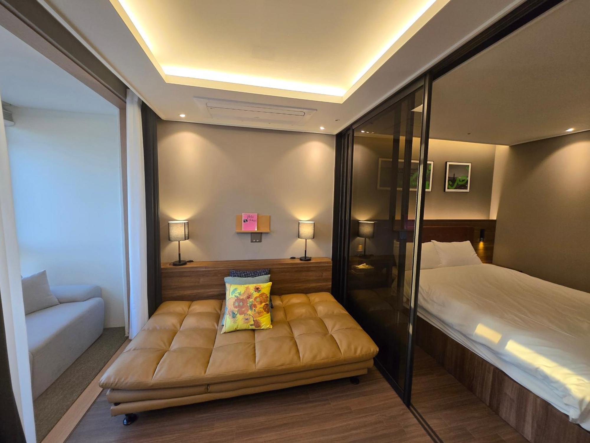 Hera Haeundae Beach Premium Ocean View # Sea View Busan Exteriör bild