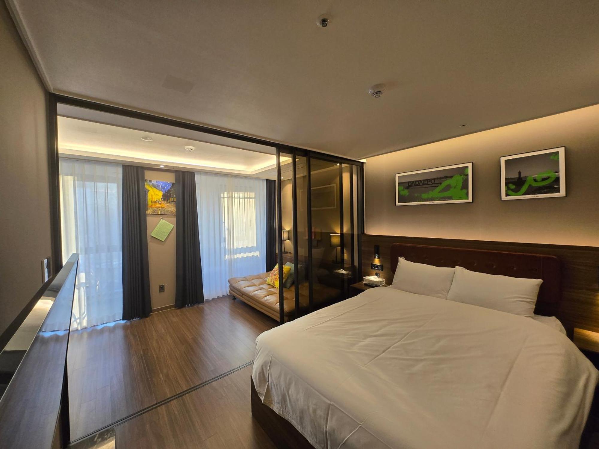 Hera Haeundae Beach Premium Ocean View # Sea View Busan Exteriör bild
