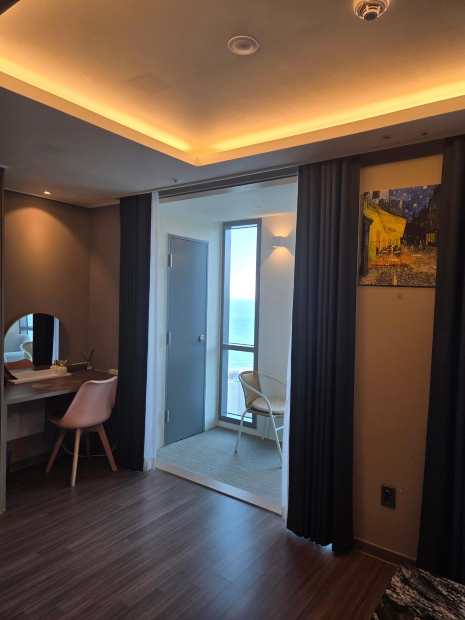 Hera Haeundae Beach Premium Ocean View # Sea View Busan Exteriör bild