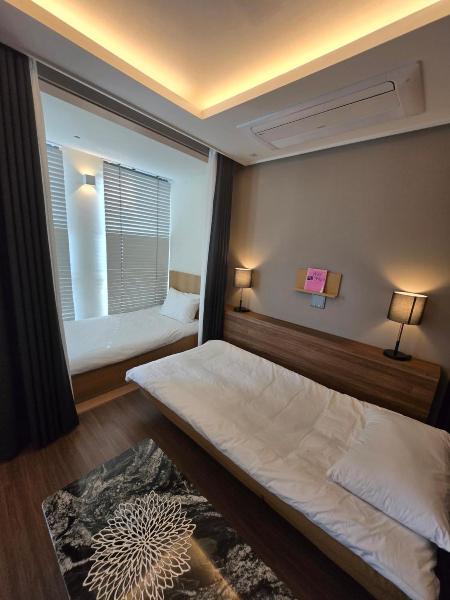 Hera Haeundae Beach Premium Ocean View # Sea View Busan Exteriör bild